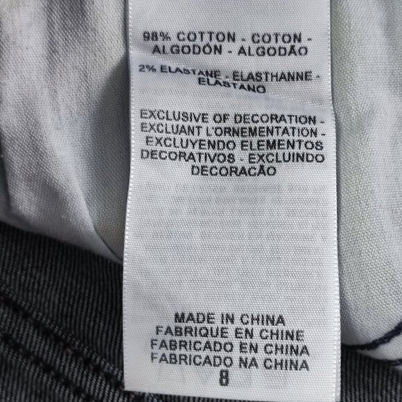 Denizen from Levi's jeans skirt women's size 8 denim blue - Picture 6 of 8